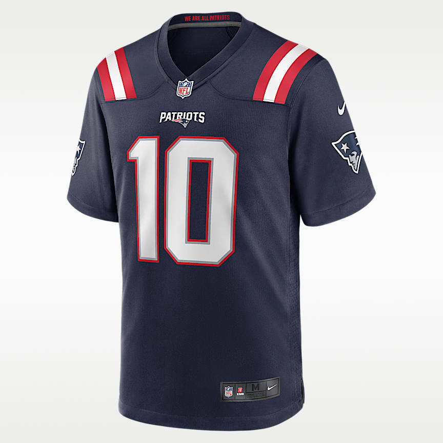 Tom Brady New England Patriots Retired Men's Nike NFL Game Jersey